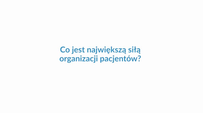 Simona Zábranská o sile organizacji pacjentów w Czechach (video)